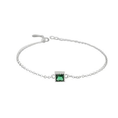 Pulsera de Plata Esterlina 925 Minimalista y Delicada - Image 10