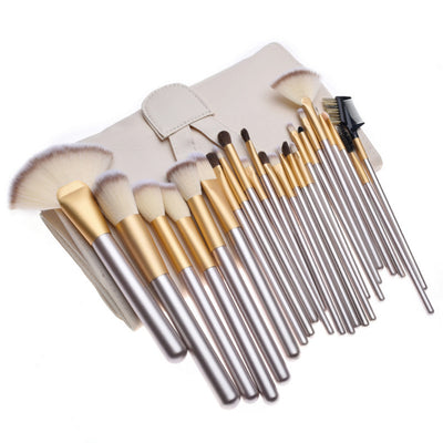 Set de Brochas de Maquillaje Beige Champagne - Image 11