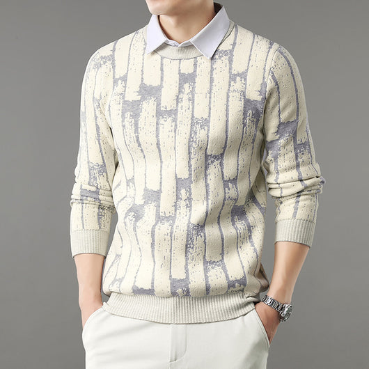 Polera Base Térmica Tejida para Hombre - Estilo Moderno