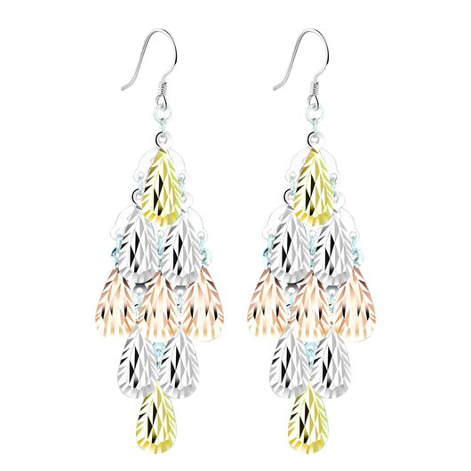 Aretes de Plata Esterlina con Borlas - Diseño Lujo Ligero Temperamento Elegante - Image 9