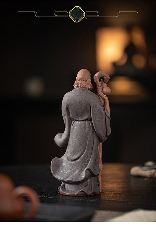 Ornamento Zen Ancestral: Bodhidharma Cruzando el Río - Image 19