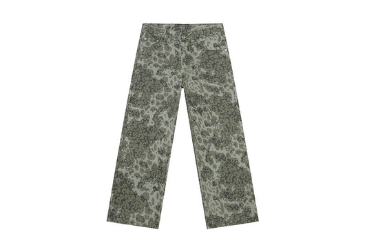 Jeans Rectos Estilo Camuflaje Lavado Clásico - Image 7