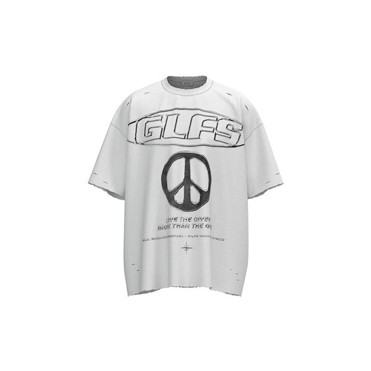 Camiseta Retro Americana de Manga Corta Unisex - Image 7