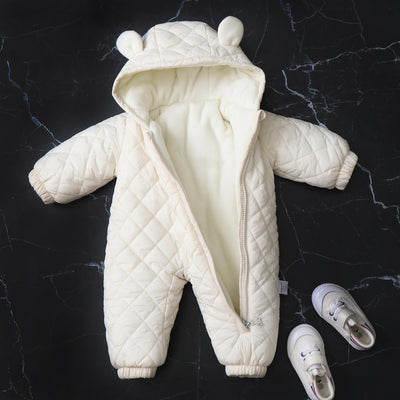 Mameluco Térmico Infantil con Capucha y Forro Polar para Invierno - Image 19