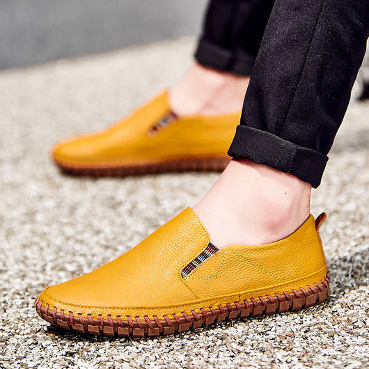 Zapatos de Cuero Genuino para Hombre - Casual y Ejecutivo