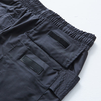 Shorts Harem Casual con Bolsillos Grandes y Anillo Doble de Nylon - Image 14
