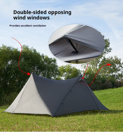 Tienda de Campaña Ultraligera Impermeable de Doble Pared con Estructura Autoportante - Image 9