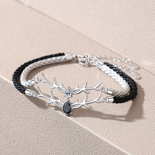 Pulsera de Pareja en Plata de Ley para Mujer - Image 5