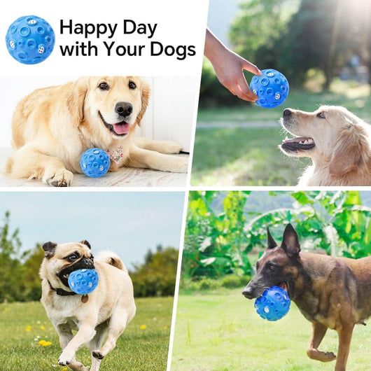Pelota Interactiva para Perros Masticadores - Juguete Durable con Sonido Chirriante - Image 18