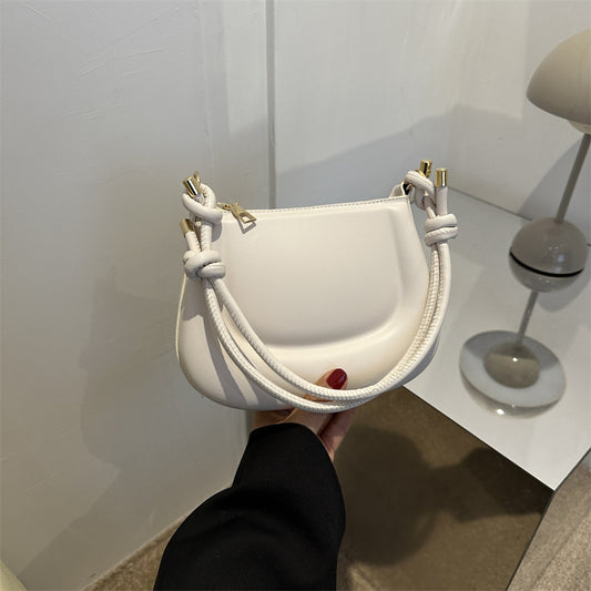 Bolso Bandolera Minimalista de Color Sólido para Uso Diario - Image 2