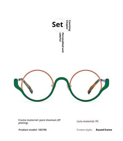 Lentes Redondos de Titanio Ultraligero en Colores Vibrantes - Image 15
