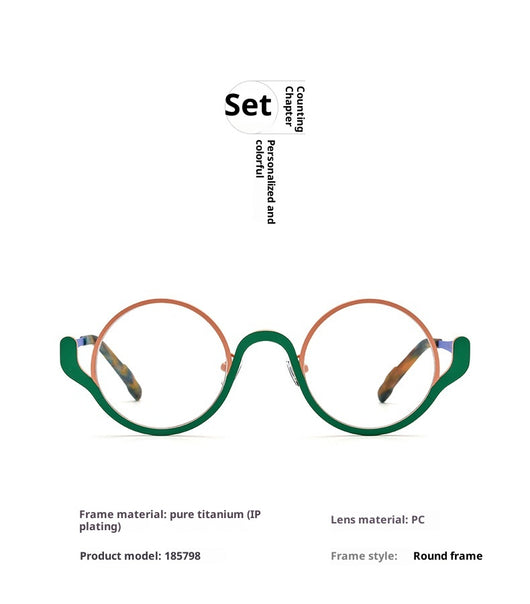 Lentes Redondos de Titanio Ultraligero en Colores Vibrantes - Image 15