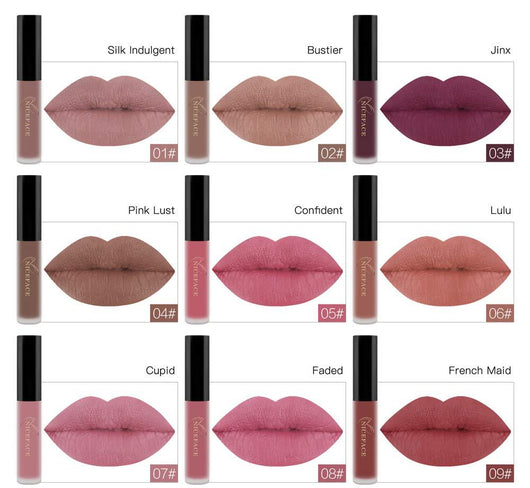 Labial Mate Larga Duración Resistente al Desvanecimiento - Image 34
