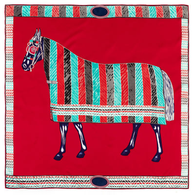 Foulard Cuadrado de Twill 90cm para Mujer - Image 3