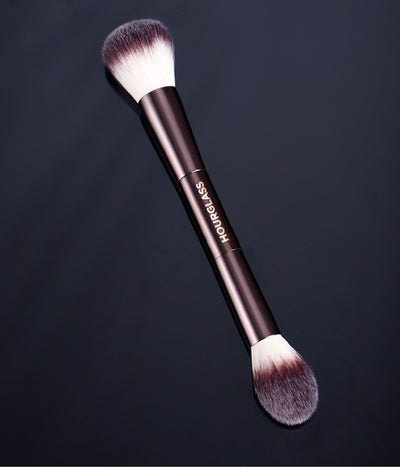 Brocha Doble para Maquillaje - Corrector y Polvo Profesional - Image 13