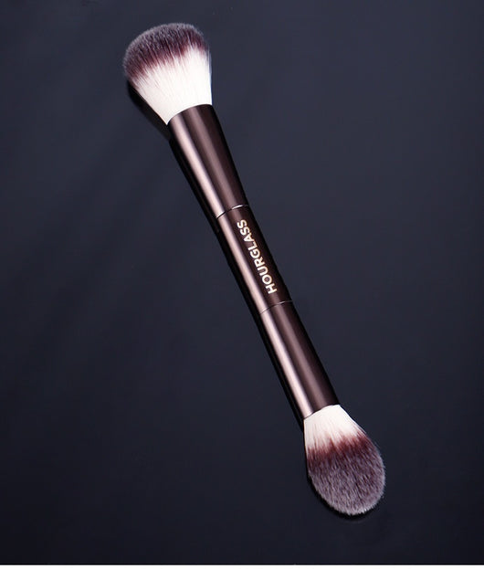 Brocha Doble para Maquillaje - Corrector y Polvo Profesional - Image 13