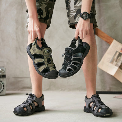 Sandalias Deportivas Hombre Plataforma Suave Antideslizantes - Image 12