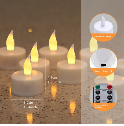 Vela LED Recargable de Larga Duración con Atmósfera Confesional - Image 8