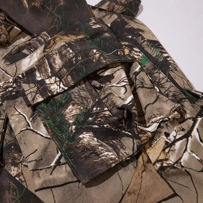 Pantalones Cargo Camuflaje Ramas Estilo Retro - Image 5