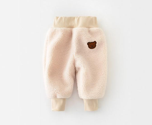Pantalones de Abrigo Polar Cordero para Bebé - Calidez Premium