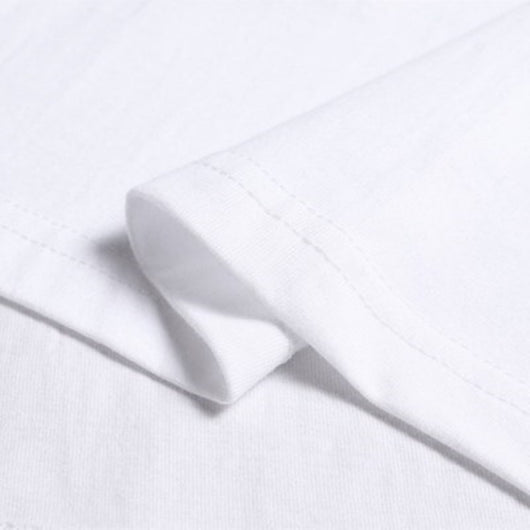 Camiseta de Algodón Puro Cuello V Hombre - Ajuste Relajado - Image 21