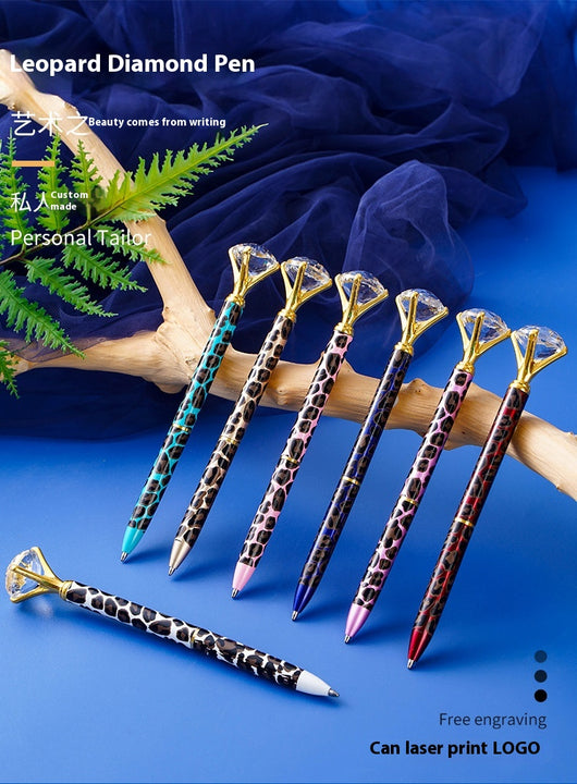 Bolígrafo de Metal Estampado Leopardo Premium - Image 17