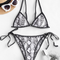 Conjunto de Traje de Baño Triangular Divisible Pure Desire