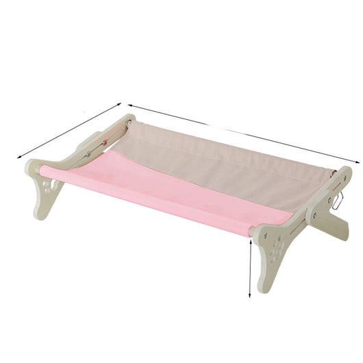 Cama Colgante de Madera Maciza para Gatos - Reposa Ventanal - Image 8