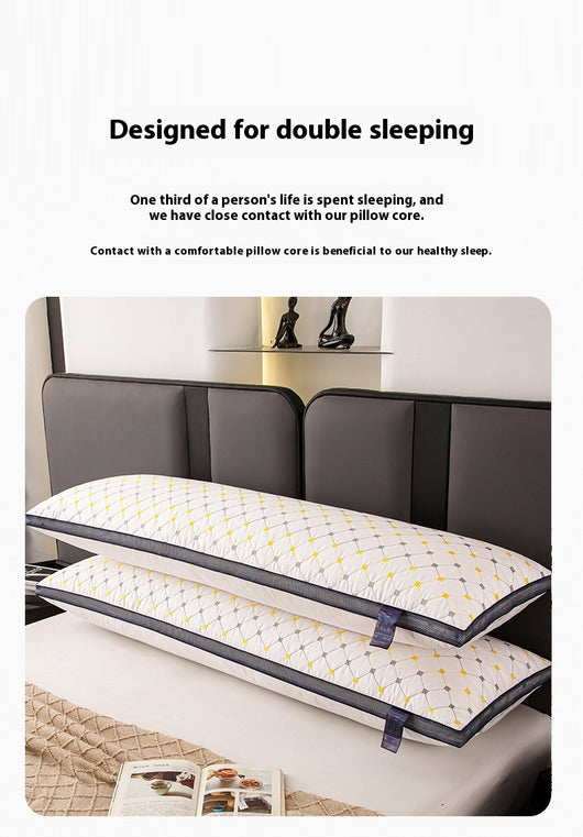 Almohada Larga Integrada Cielo Estrellado para Parejas y Familia - Image 7
