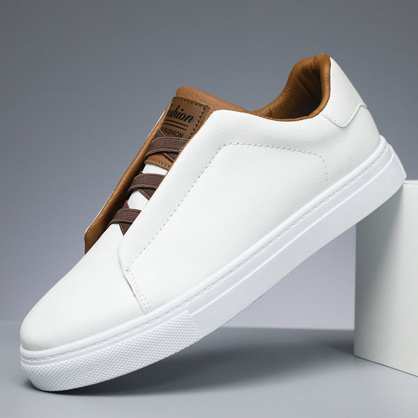 Tenis para Hombre de Color Sólido Cómodos y Antideslizantes
