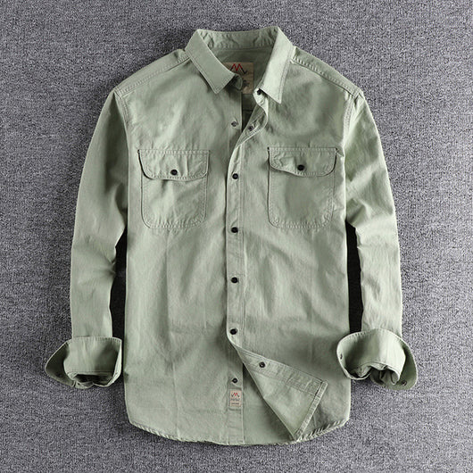 Camisa Vintage Casual para Hombre - Image 25