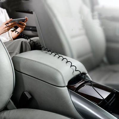 Cable de Carga Extensible USB para Auto y Móvil