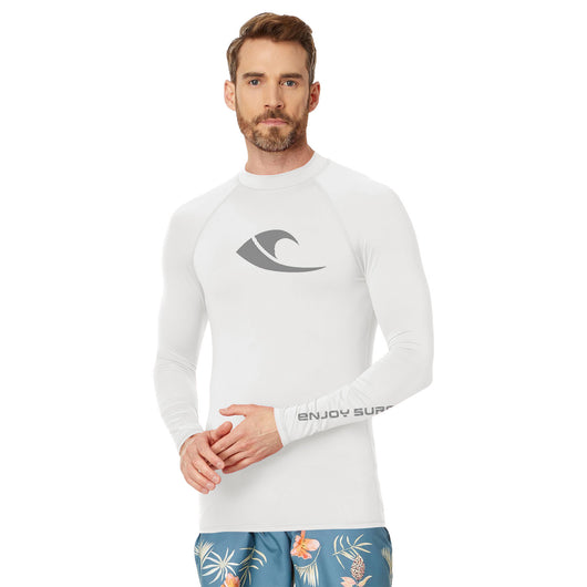 Playera de Baño Manga Larga Protección Solar Hombre - Secado Rápido