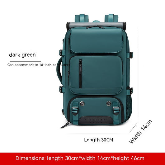 Mochila de Viaje de Gran Capacidad para Hombre con Compartimento para Laptop Impermeable - Image 9