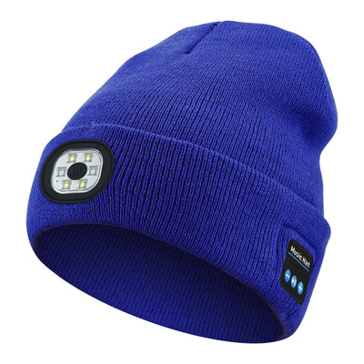 Gorro Tejido LED Recargable con Luz Removible y Lavable - Image 12