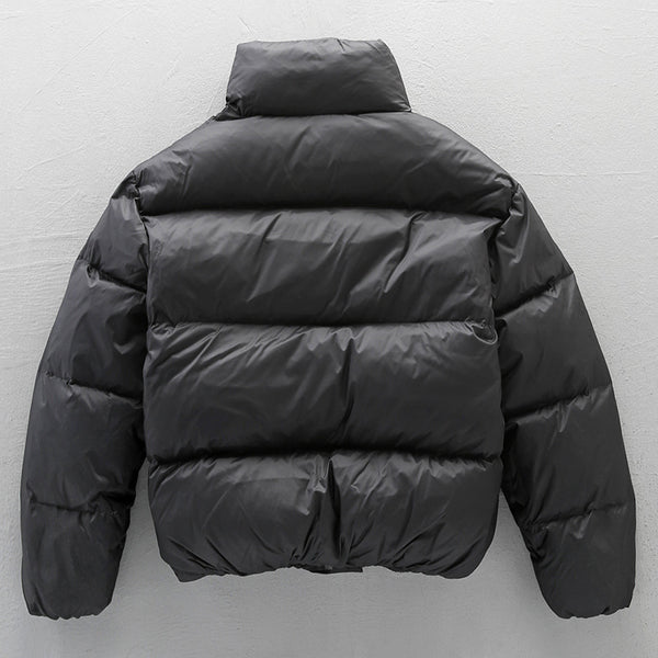 Chaqueta Acolchada con Cuello Alto para Hombre