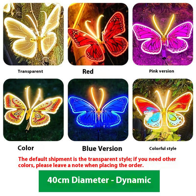Luces Decorativas LED Mariposas para Jardín y Espacios Públicos - Image 7