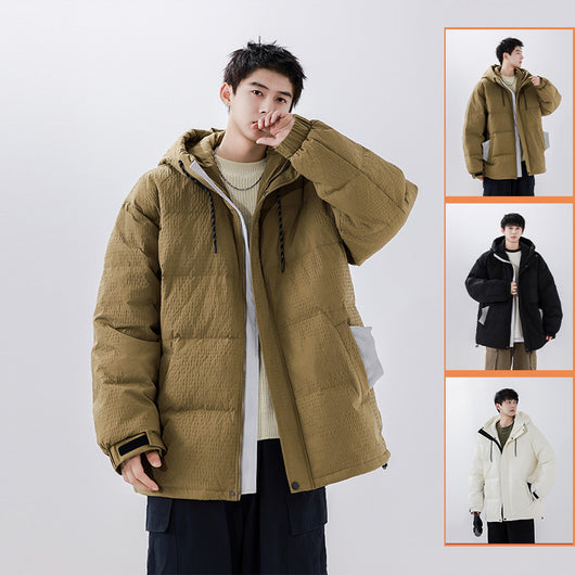 Chaqueta de Plumón de Pato 90% Abrigo Casual Pareja Resistente al Frío - Image 11