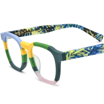 Lentes de Marco Cuadrado con Cristales Degradados Multicolor - Image 7