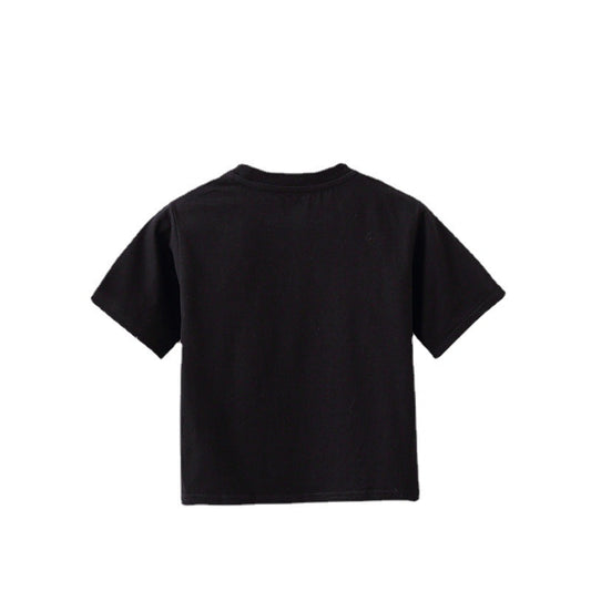 Playera Clásica de Cuello Redondo y Mangas Cortas