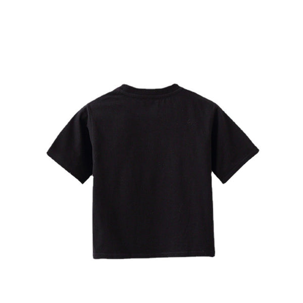Playera Clásica de Cuello Redondo y Mangas Cortas