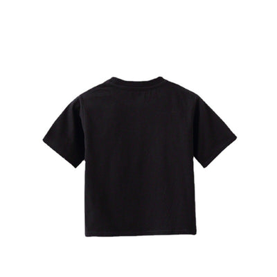 Playera Clásica de Cuello Redondo y Mangas Cortas