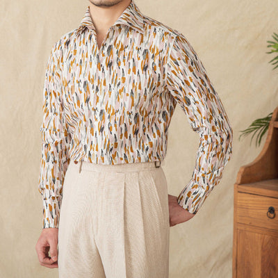 Cardigan de Algodón con Estampado Floral para Hombre - Image 3