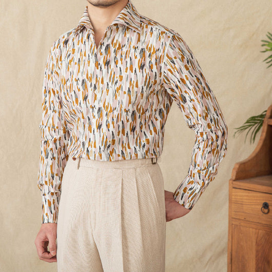 Cardigan de Algodón con Estampado Floral para Hombre - Image 3