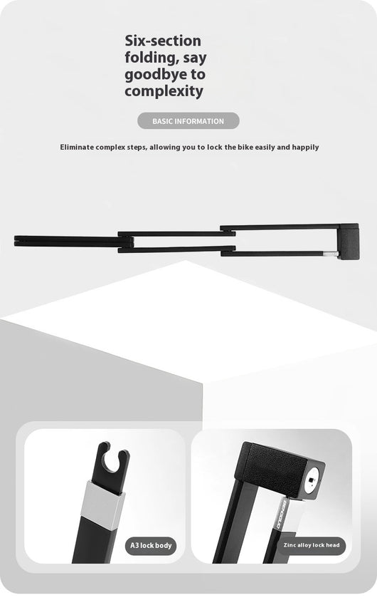 Candado Plegable Portátil de Seguridad para Vehículos - Image 21