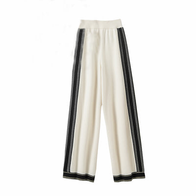 Conjunto de Lujo: Cardigan de Cachemira + Pantalón Recto Ancho - Image 8