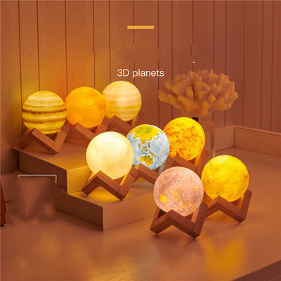 Lámpara Nocturna de los Ocho Planetas - Image 10