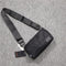 Bolsa Mensageiro Casual de Lona Oxford e Nylon - Mochila Quadrada Japonesa Compacta