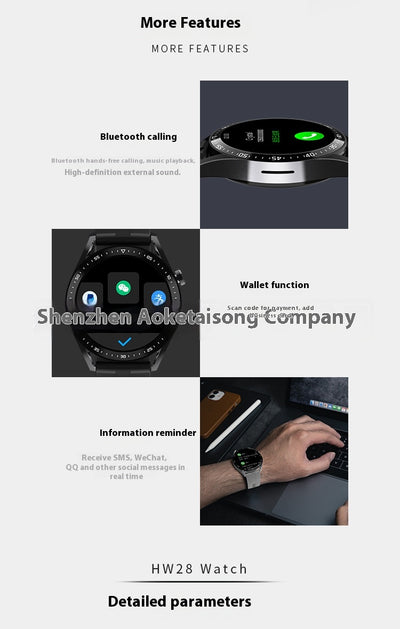 Reloj Inteligente con Carga Inalámbrica, Pagos Offline y Asistente de Voz - Image 12