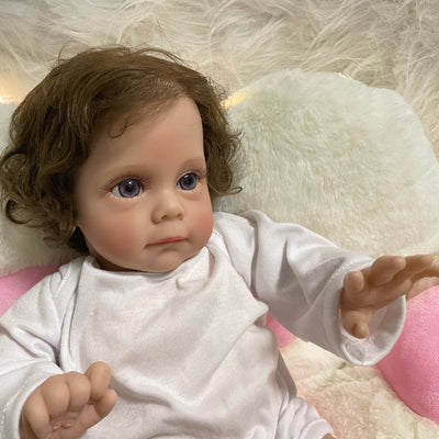 Muñeco Bebé Realista de Vinilo 45cm - Juguete Educativo Suave - Image 5